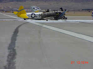 P-47 accident at ABQ.